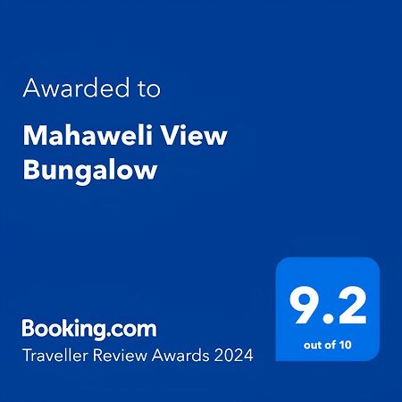 Mahaweli View Bungalow Kandy Bagian luar foto